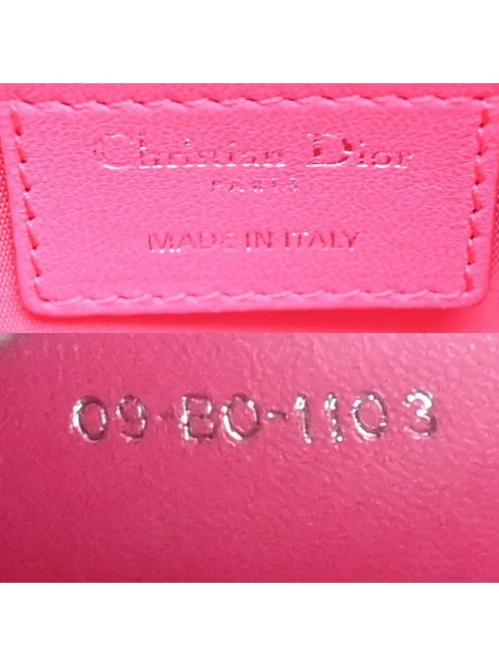 Dior Handbag Pink - Picture 8 of 10
